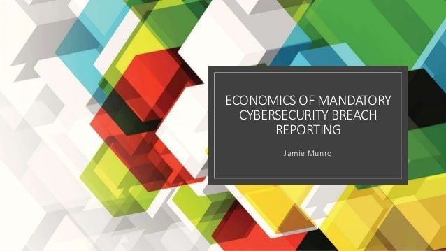 Economics of Mandatory Cybersecurity Breach Reporting